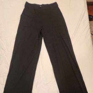 Max Studio London Black Wide-Leg Pants